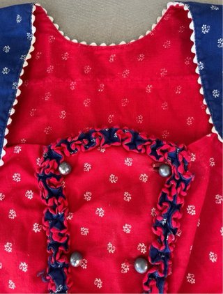 Vestito bimba costume bavarese originale