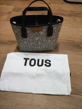 Bolso Tous Beige y Blanco