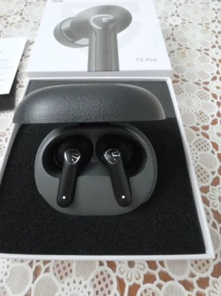 Auriculares inalámbricos SoundPEATS negros