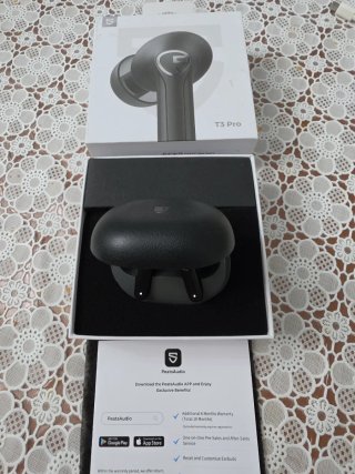 Auriculares inalámbricos SoundPEATS negros