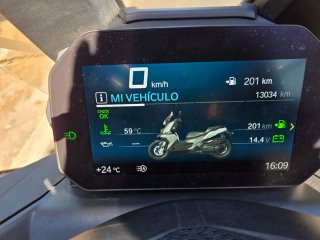 BMW C400X Maxi Scooter Negra