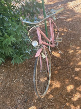 Bicicleta Orbea Rosa Vintage años 80