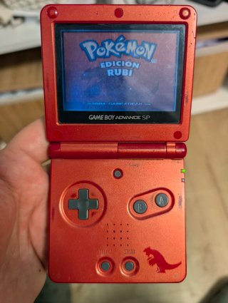 Funda Game Boy Advance Groudon Original + Consola.