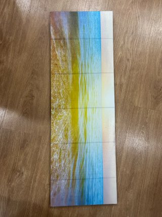 Cuadro Decorativo Playa 90x30cm