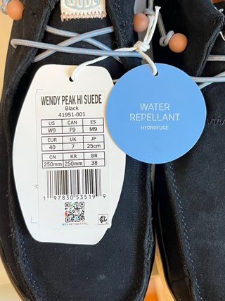 Scarpe Hey Dude impermeabili Nere/Blu Tg 40