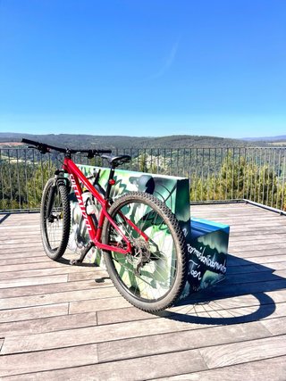 Bicicleta Specialized Rockhopper Roja Talla S