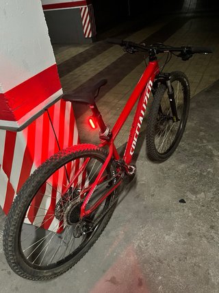 Bicicleta Specialized Rockhopper Roja Talla S