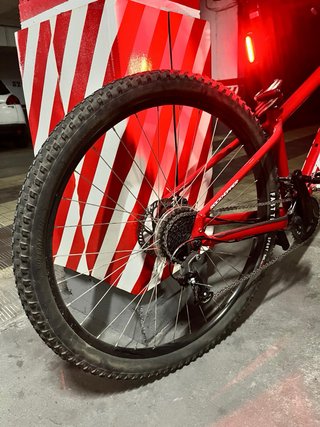 Bicicleta Specialized Rockhopper Roja Talla S