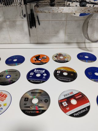 Lotto 31 Giochi PS2 Solo Dischi