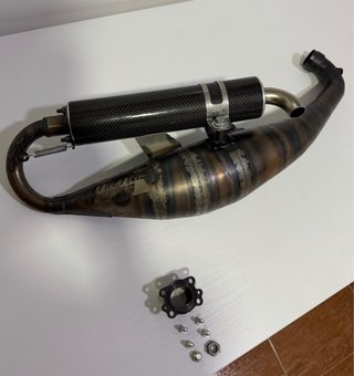Motor Testa Rossa 70cc y Escape Matias Racing