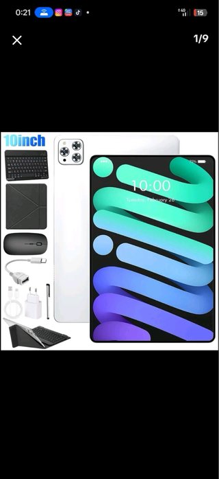 Tablet 10 con accesorios