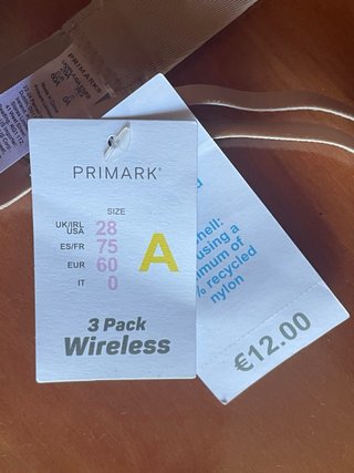 Sujetador Primark Beige