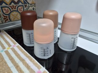 Set 4 Biberones Suavinex Zero-Zero Anticolicos