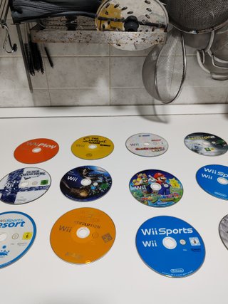 Lotto 26 Giochi Wii + 2 Wii U Solo Dischi