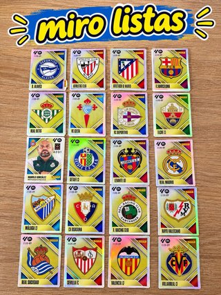 Cromos La Liga 26/27