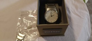 Reloj Viceroy Hombre Acero Blanco "NUEVO"