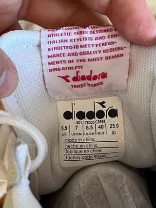 Diadora Scarpe Pelle Donna Tg 40