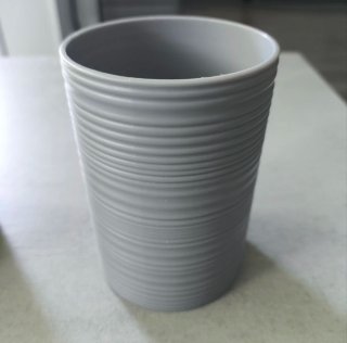 Set di accessori per lavandino grigio