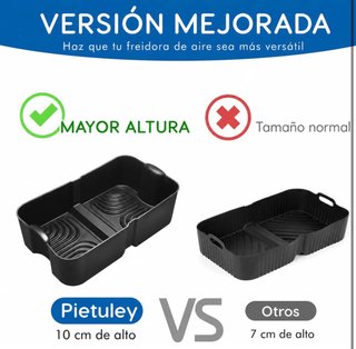 Moldes Silicona Freidora Aire Ninja/Cosori NUEVO
