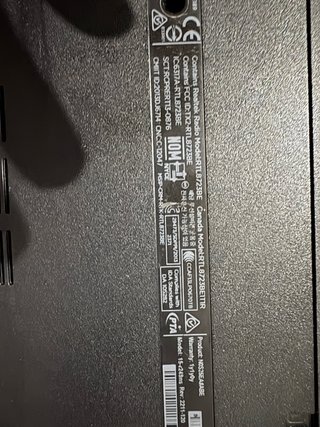 Portátil HP Negro