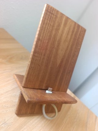 Base de apoyo madera móvil/tablet