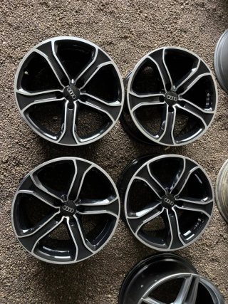 4 LLANTAS 17 AUDI S-LINE BICOLOR ORIGINALES 600€
