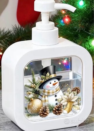 Dispenser portasapone Natalizio