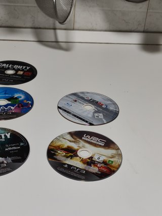 Lotto 8 Giochi PS3 Solo Dischi