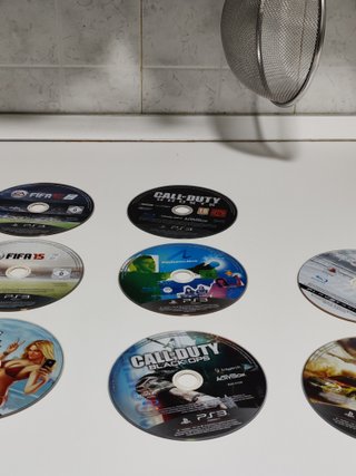 Lotto 8 Giochi PS3 Solo Dischi