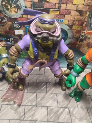 Figuras Tortugas Ninja Deep Divin Playmates