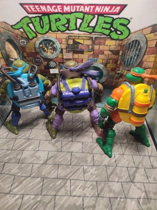 Figuras Tortugas Ninja Deep Divin Playmates