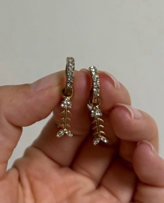 Pendientes Aro con Diseño Pez