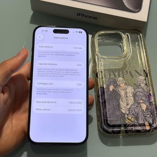 iPhone 15 Pro 256 GB Nero