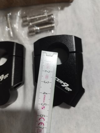 Elevadores Manillar para moto 22mm Riser 40mm