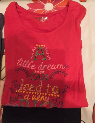 Lote 4 Camisetas manga larga.  14 años
