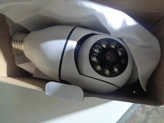 Cámara vigilancia tipo bombilla