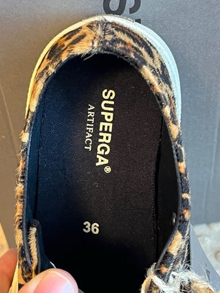 Superga Scarpe Stampa Leopardo Tg 36