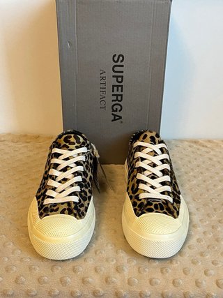 Superga Scarpe Stampa Leopardo Tg 36