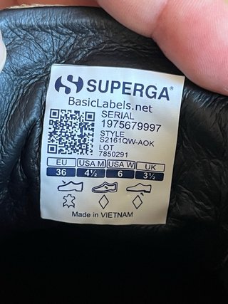 Superga Scarpe Stampa Leopardo Tg 36