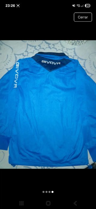 Chaqueta deportiva Givova azul