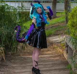 Cosplay Completo Miku Diabla