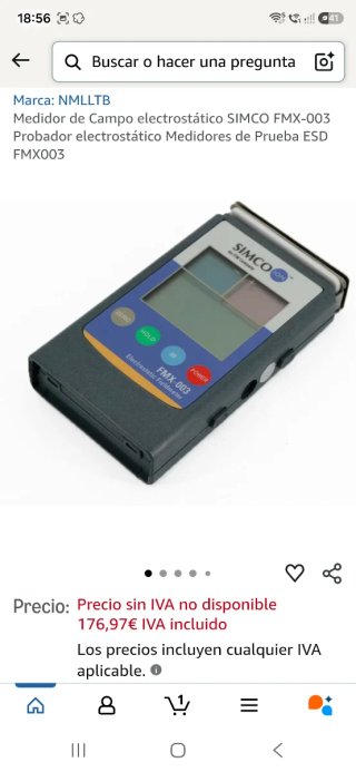 Medidor de campo electromagnético FMX-003