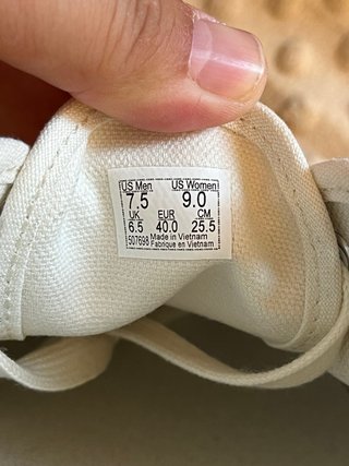 Scarpe Vans Uomo/Donna Tg 40 Marrone/Bianco