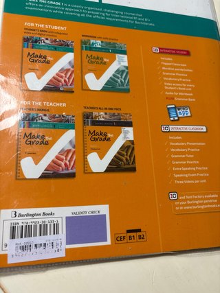Make the Grade Bachillerato 1. Student's book