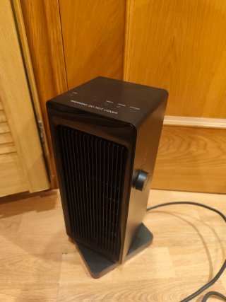 2 Calentadores Eléctricos Space Heater 2000W