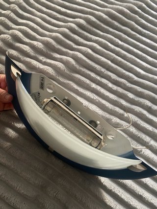 Lámpara de pared moderna azul y blanca
