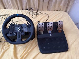 Volante Logitech G923+ Palanca + Pedales + soporte
