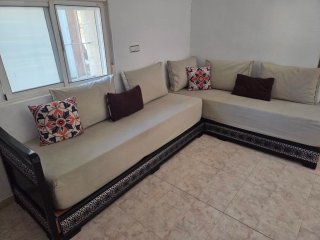 Salón Marroquí Completo: 3 Sofás y 8 Cojines