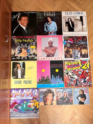 Lote Vinilos 80s Compilaciones Pop Rock Latino