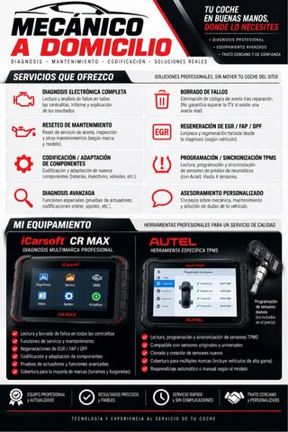 Diagnosis Coches a Domicilio CORREDOR DEL HENARES